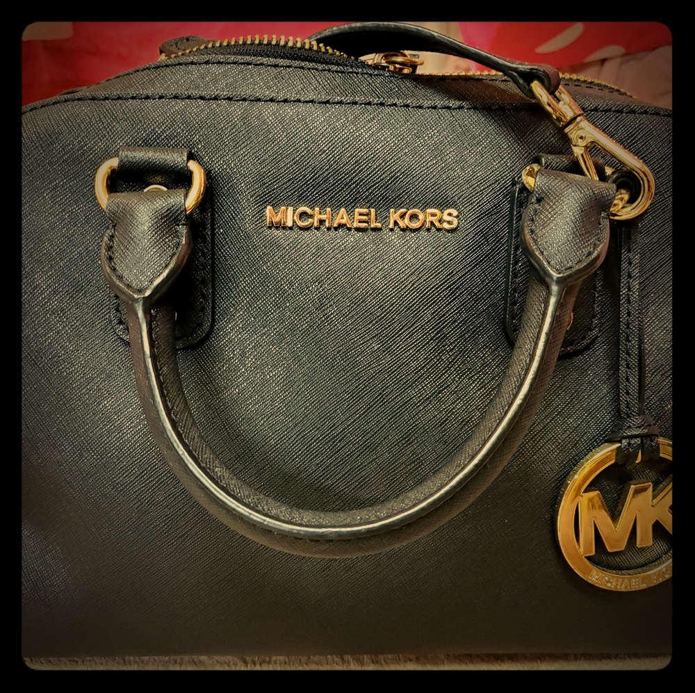Michael Kors Jet Set Satchel Saffiano Leather